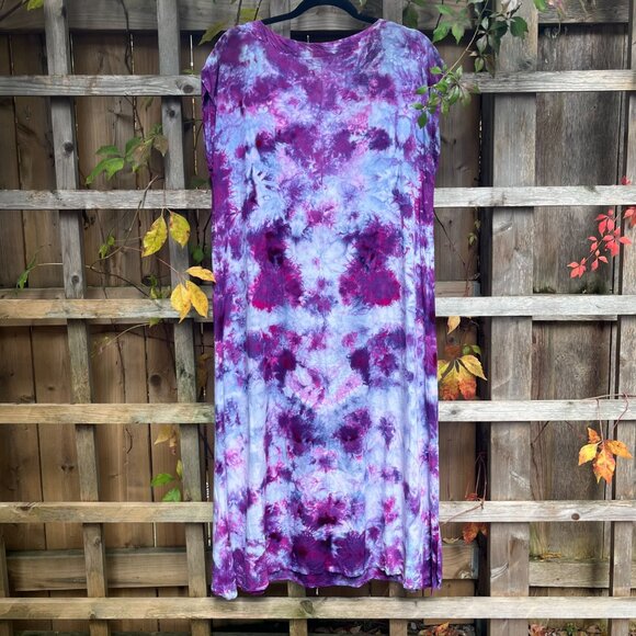 Muskoka Tie Dye Ice Dyed Maxi Dress - Picture 3 of 3